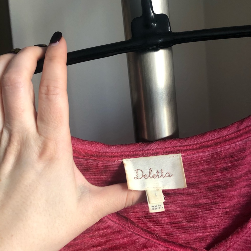 Anthropologie Deletta Handkerchief Tee